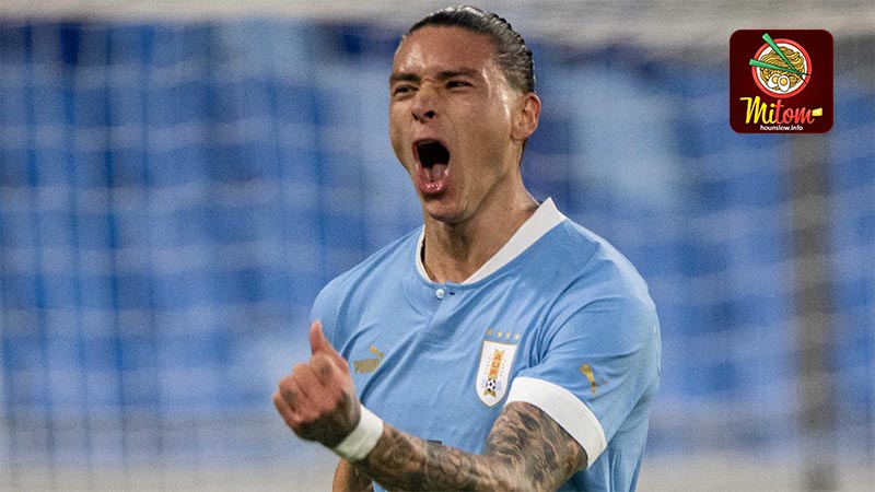 Nunez có màn trình diễn ấn tượng trong màu áo đội tuyển Uruguay tại World Cup 2022